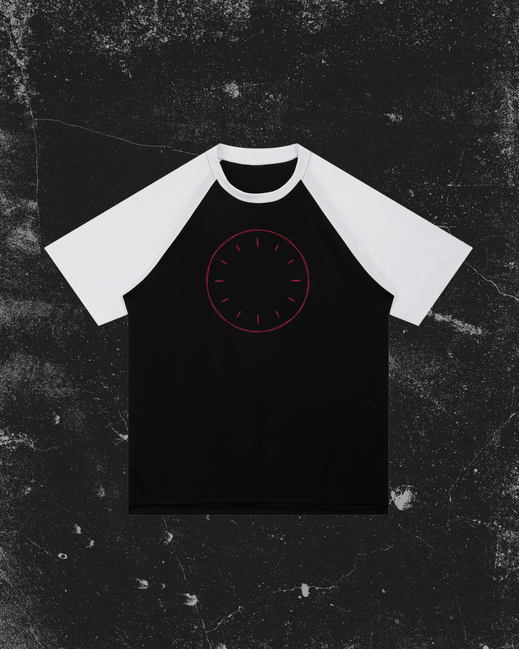 Clockface Raglan Tee